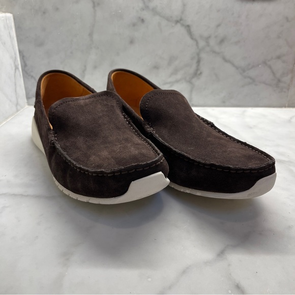OluKai Ka’a Dark Brown Suede Loafers size 10.5 main image 7